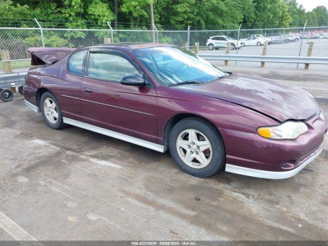  Salvage Chevrolet Monte Carlo