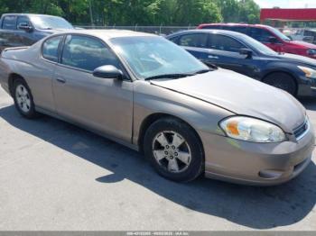  Salvage Chevrolet Monte Carlo