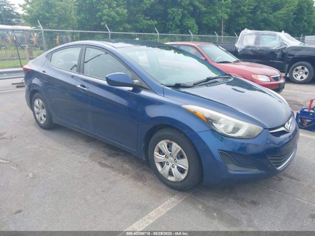  Salvage Hyundai ELANTRA