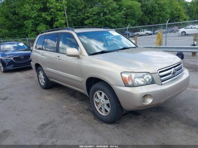  Salvage Toyota Highlander