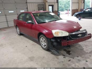  Salvage Chevrolet Malibu