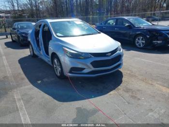  Salvage Chevrolet Cruze