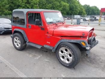  Salvage Jeep Wrangler