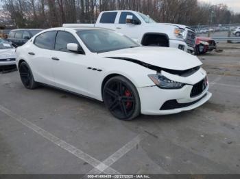  Salvage Maserati Ghibli