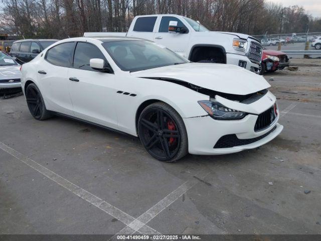  Salvage Maserati Ghibli