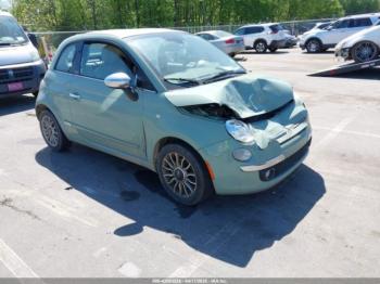  Salvage FIAT 500c