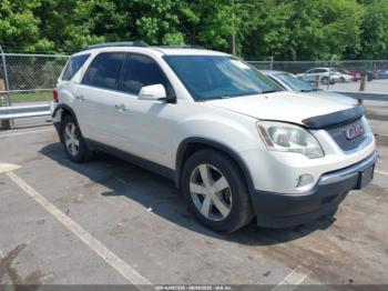  Salvage GMC Acadia