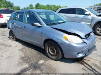  Salvage Toyota Matrix