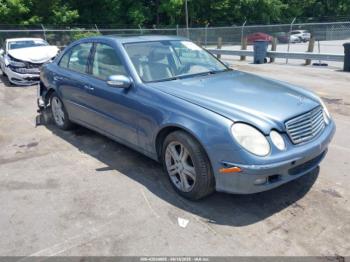  Salvage Mercedes-Benz E-Class