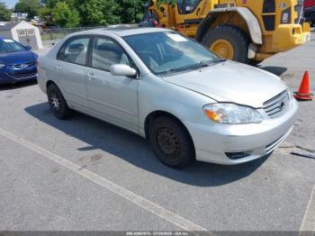  Salvage Toyota Corolla