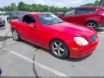  Salvage Mercedes-Benz Slk-class