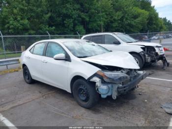  Salvage Toyota Corolla
