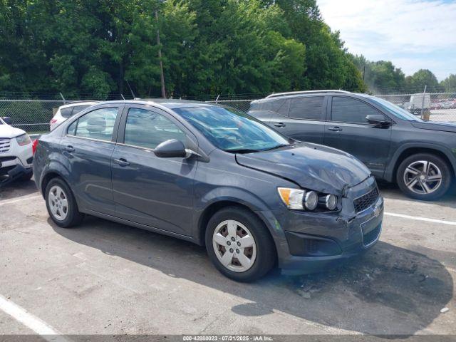  Salvage Chevrolet Sonic