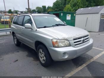  Salvage Toyota Highlander