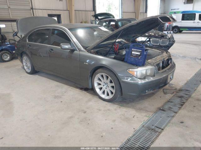  Salvage BMW 7 Series