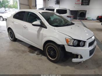  Salvage Chevrolet Sonic