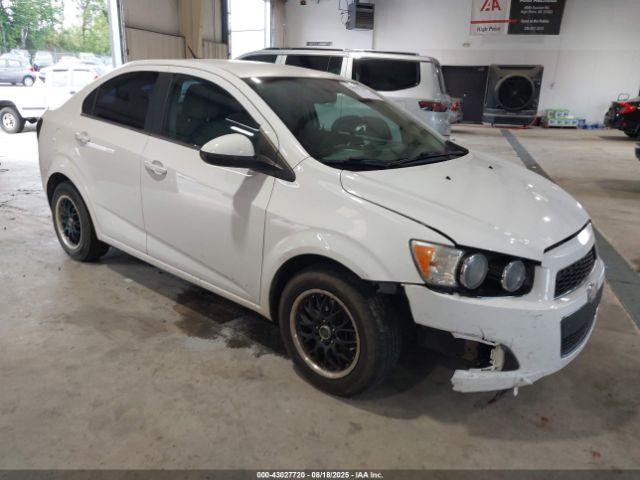  Salvage Chevrolet Sonic