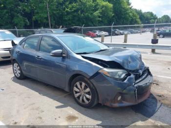  Salvage Toyota Corolla
