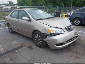  Salvage Toyota Corolla