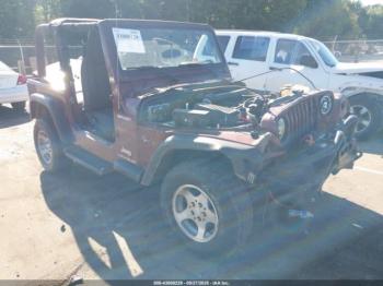  Salvage Jeep Wrangler