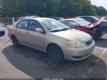  Salvage Toyota Corolla