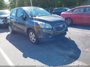  Salvage Chevrolet Trax