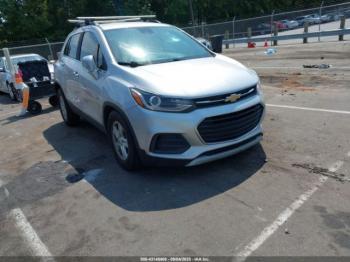  Salvage Chevrolet Trax