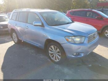  Salvage Toyota Highlander