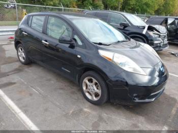  Salvage Nissan LEAF