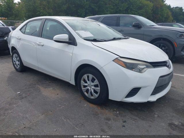  Salvage Toyota Corolla