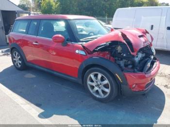  Salvage MINI Cooper S Clubman