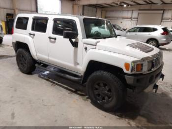  Salvage HUMMER H3 Suv
