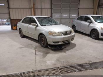  Salvage Toyota Corolla