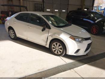  Salvage Toyota Corolla