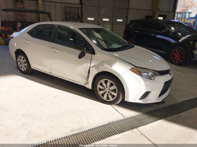  Salvage Toyota Corolla