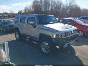  Salvage HUMMER H3 Suv