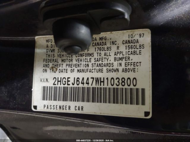 Honda Civic Dx Image 11