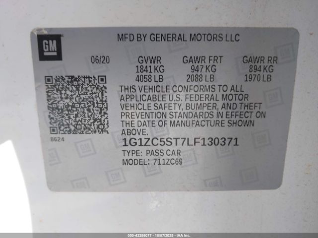 Chevrolet Malibu Fwd 1fl Image 3