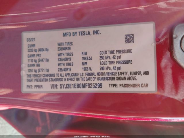 Tesla Model 3 Long Range Dual Motor All-wheel Drive Image 12