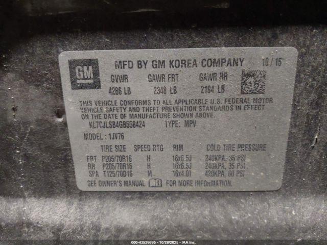 Chevrolet Trax Lt Image 8