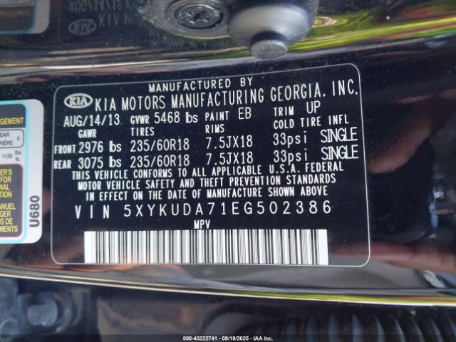 Kia Sorento Ex V6 Image 17