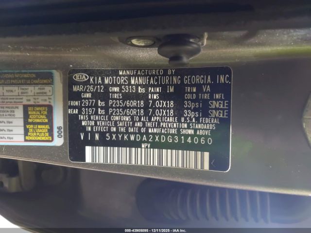 Kia Sorento Sx V6 Image 2