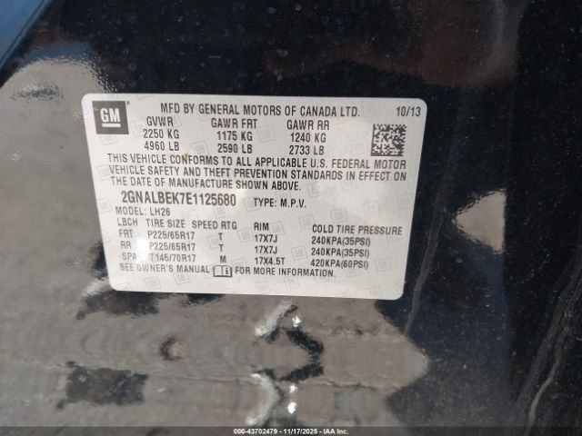 Chevrolet Equinox 1lt Image 9