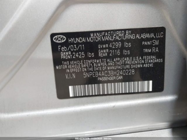 Hyundai SONATA Gls Image 11