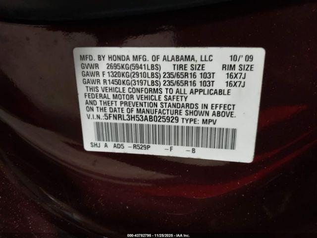 Honda Odyssey Ex Image 14