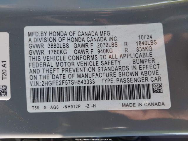 Honda Civic Sport Image 9