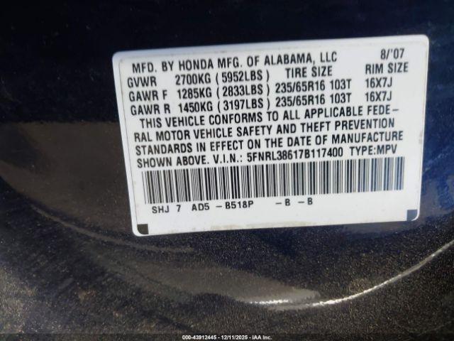 Honda Odyssey Ex-l Image 4