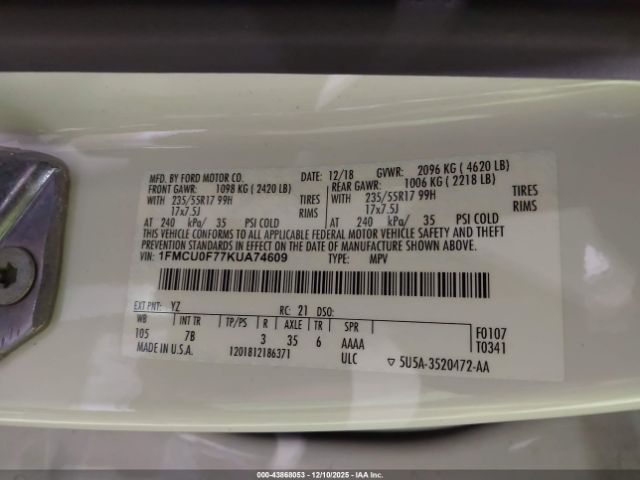 Ford Escape S Image 7