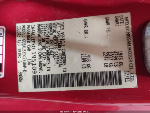 Nissan Altima 2.5 S Image 2