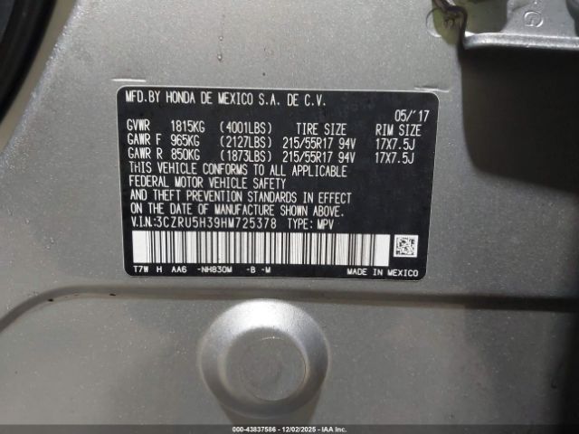 Honda HR-V Lx Image 16